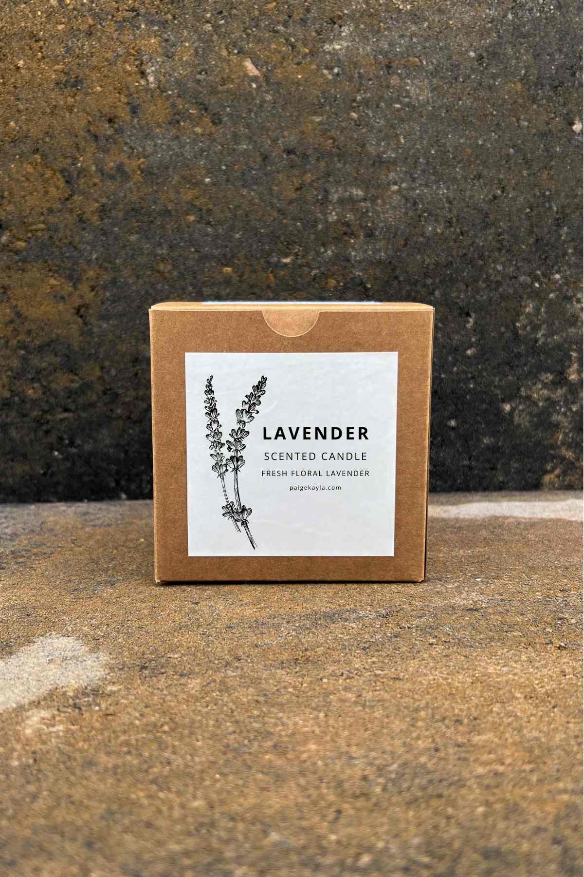 Lavender Spa Candle