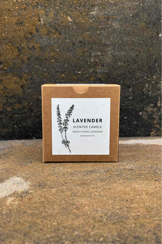 Lavender Spa Candle