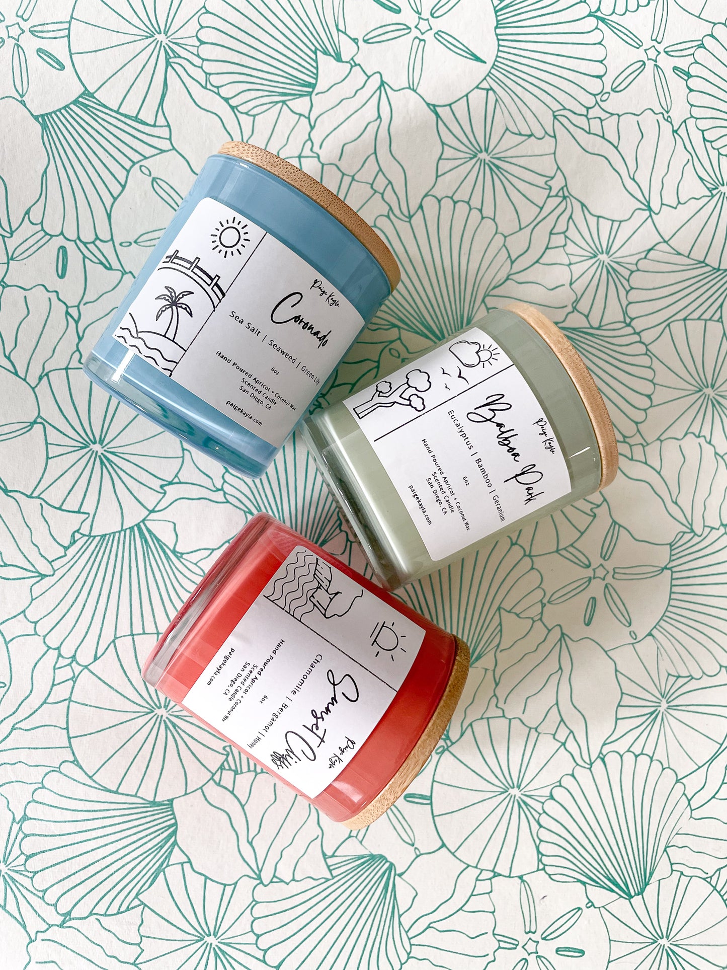 San Diego Candle Trio Bundle