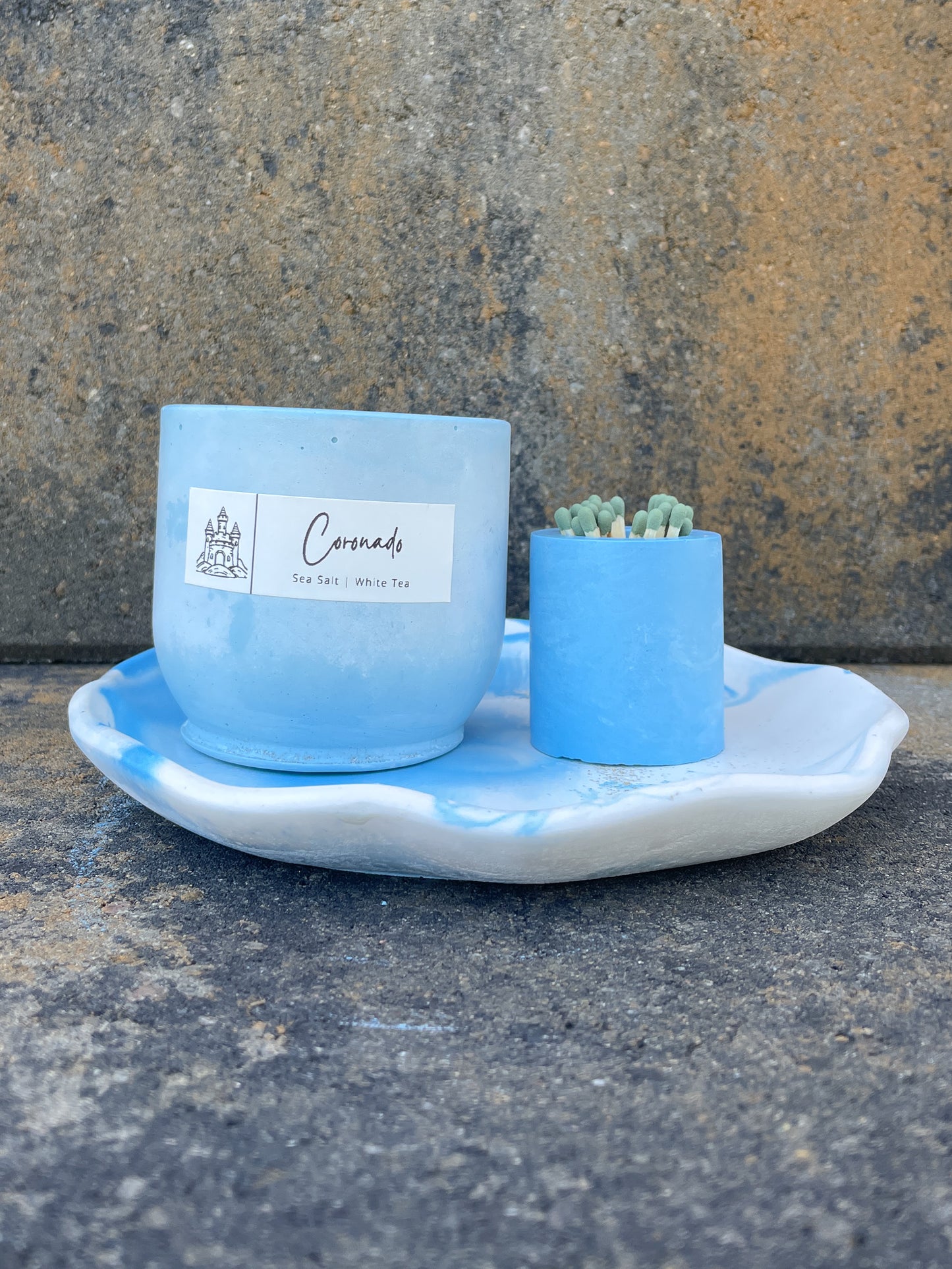 Coronado Tray & Match Holder