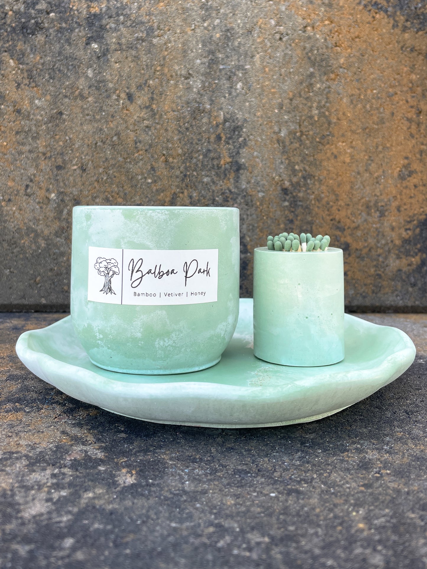 Balboa Park Tray & Match Holder