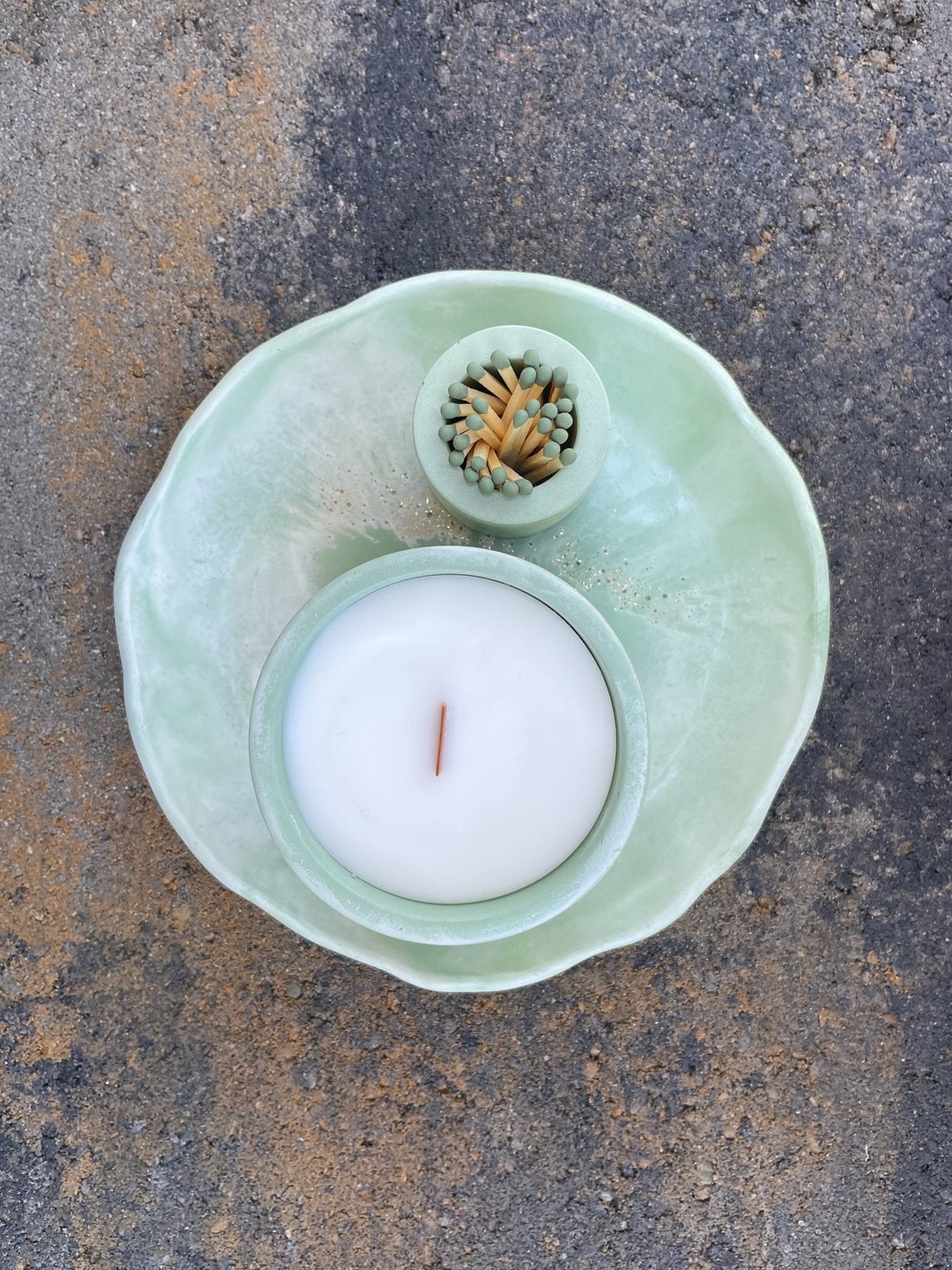 Balboa Park Candle + Tray Bundle