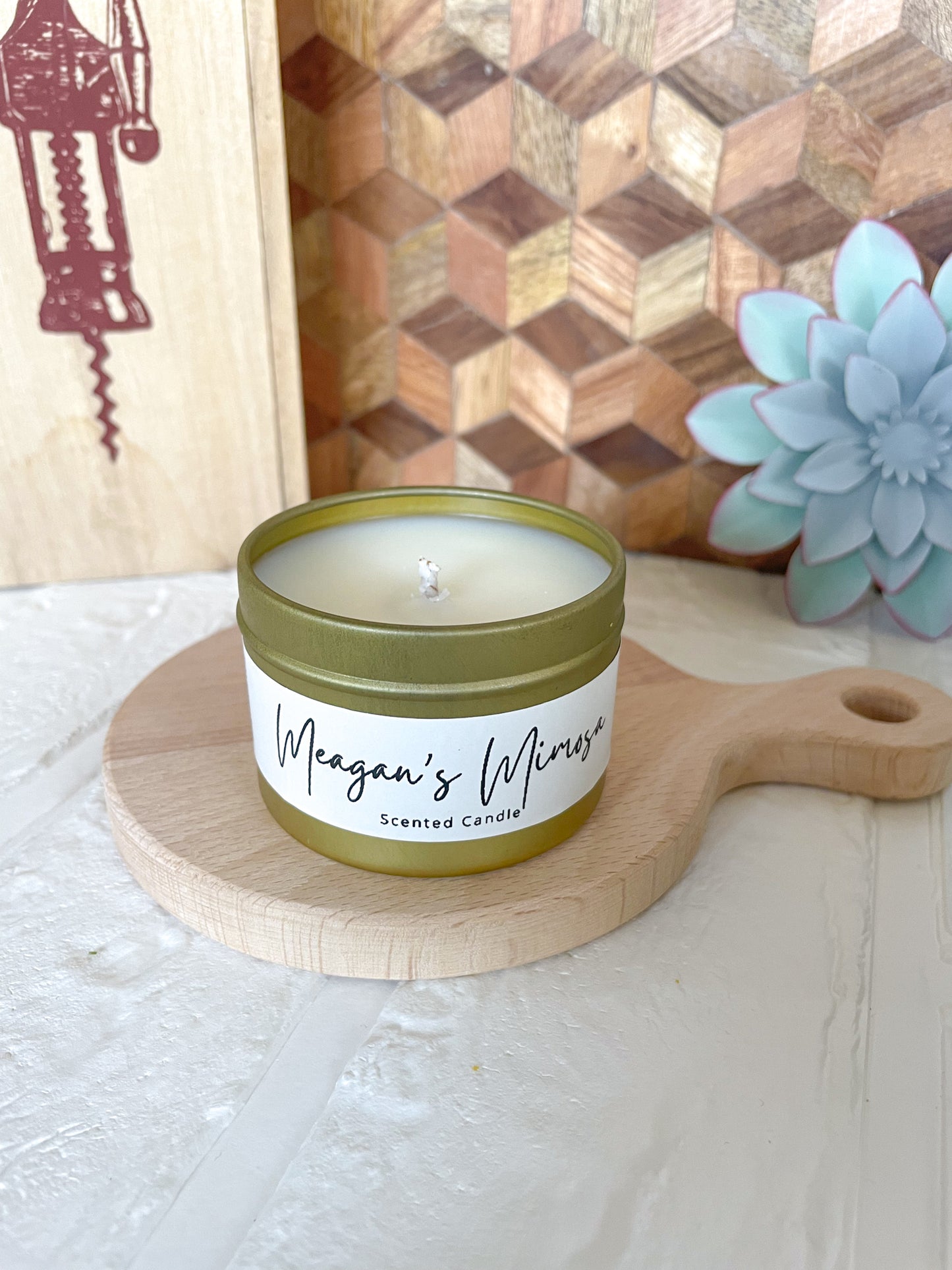 Meagan's Mimosa Wine Candle