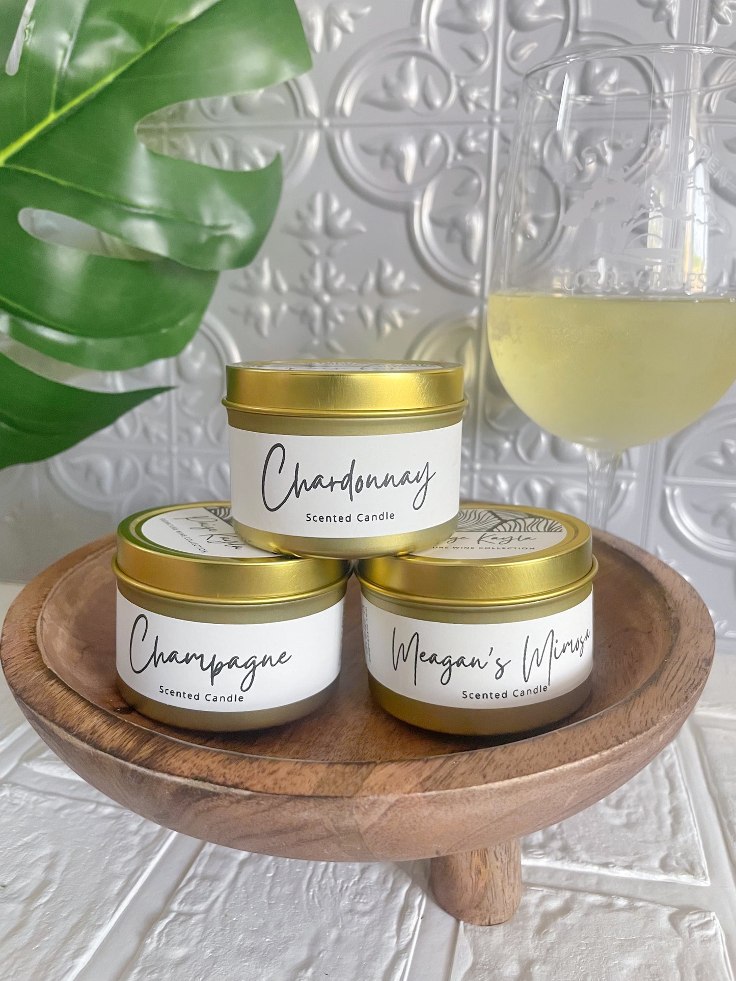 Meagan's Mimosa Wine Candle