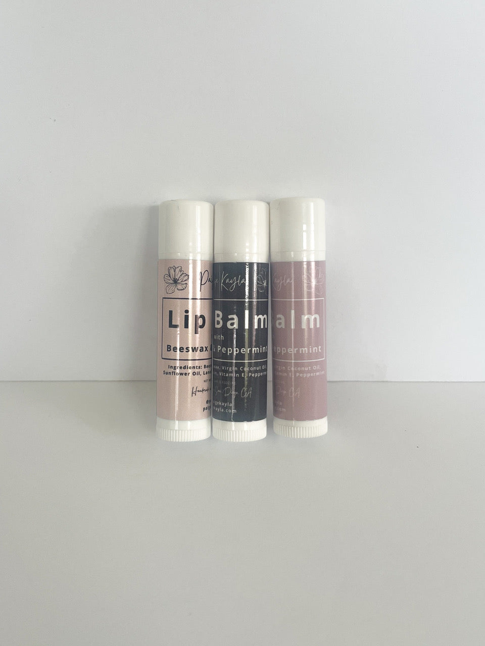 Beeswax + Peppermint Lip Balm