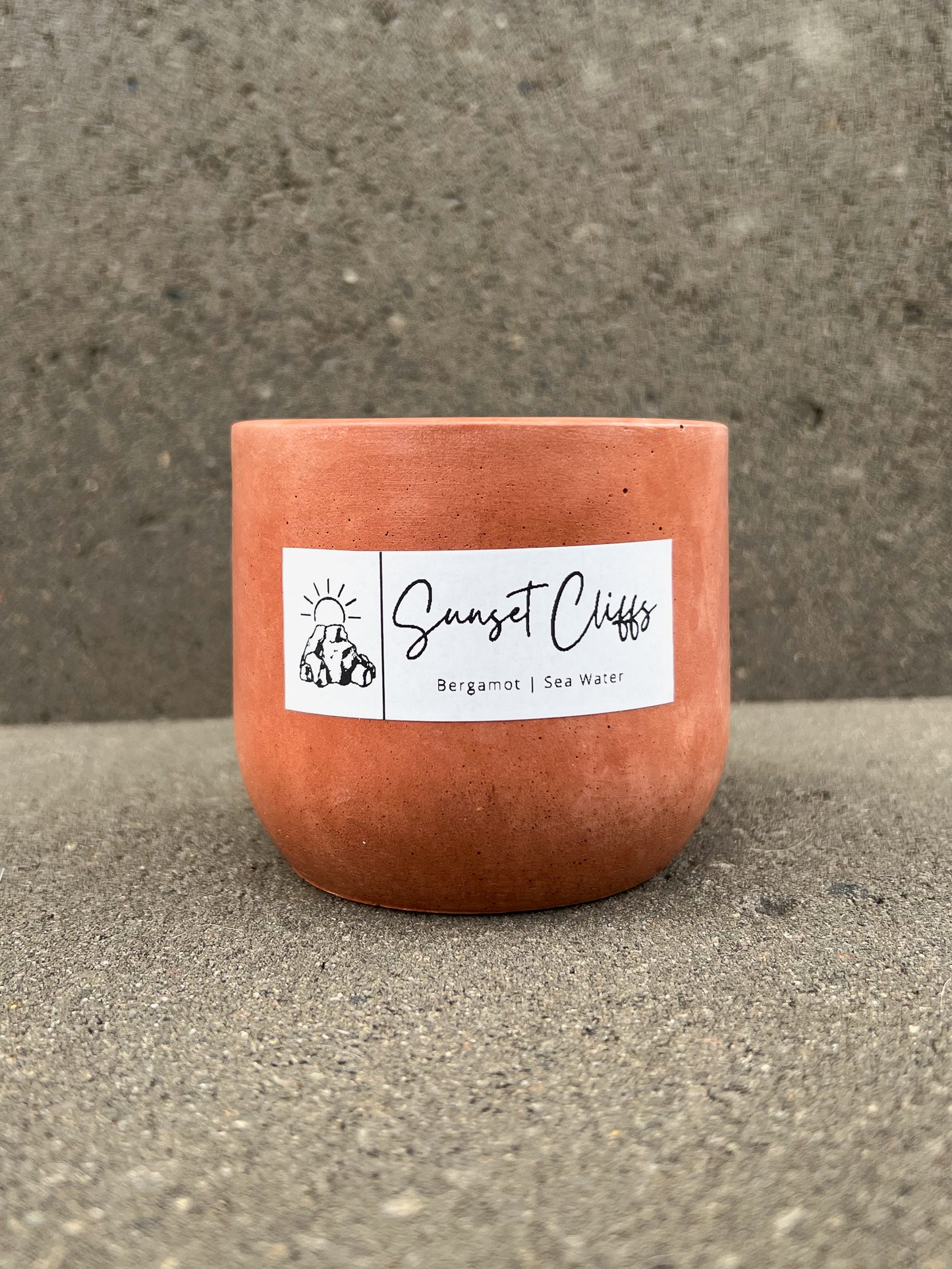 Sunset Cliffs San Diego Candle