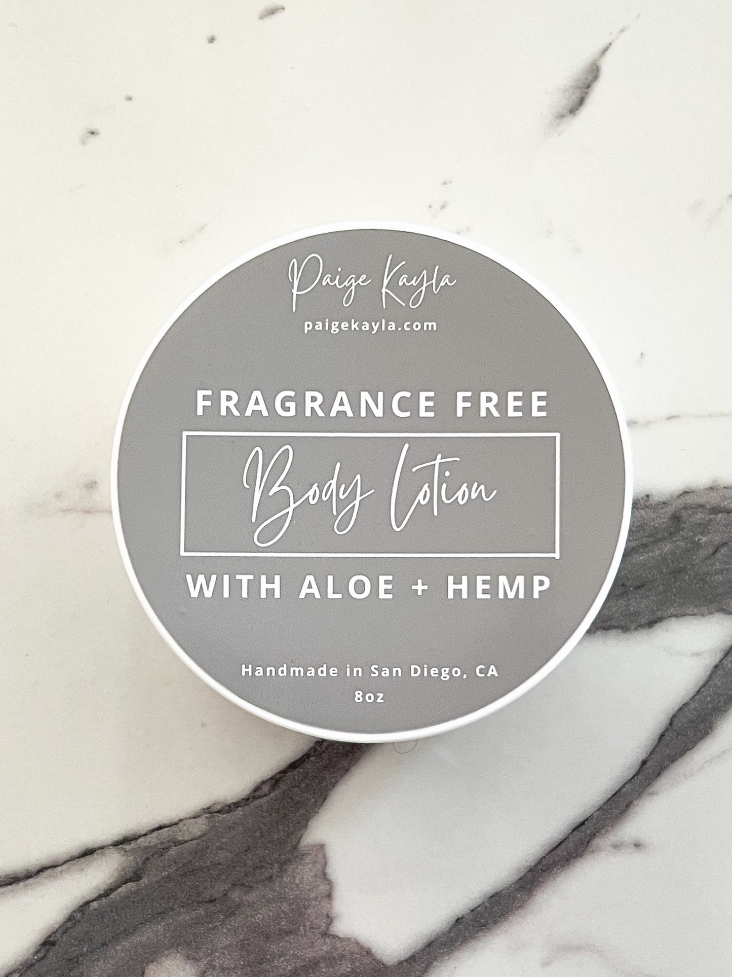 Fragrance Free Body Lotion
