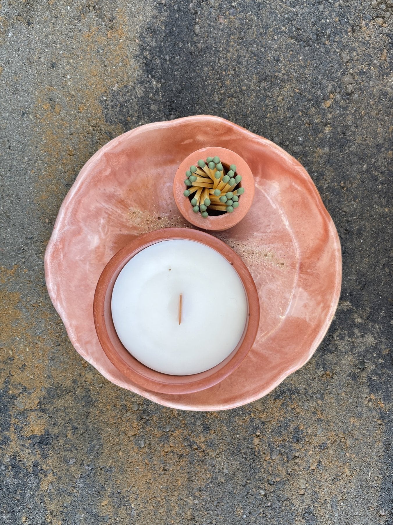 Sunset Cliffs Candle + Tray Bundle